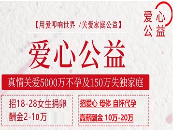 乌恰捐卵助孕生子 爱心志愿者招募
